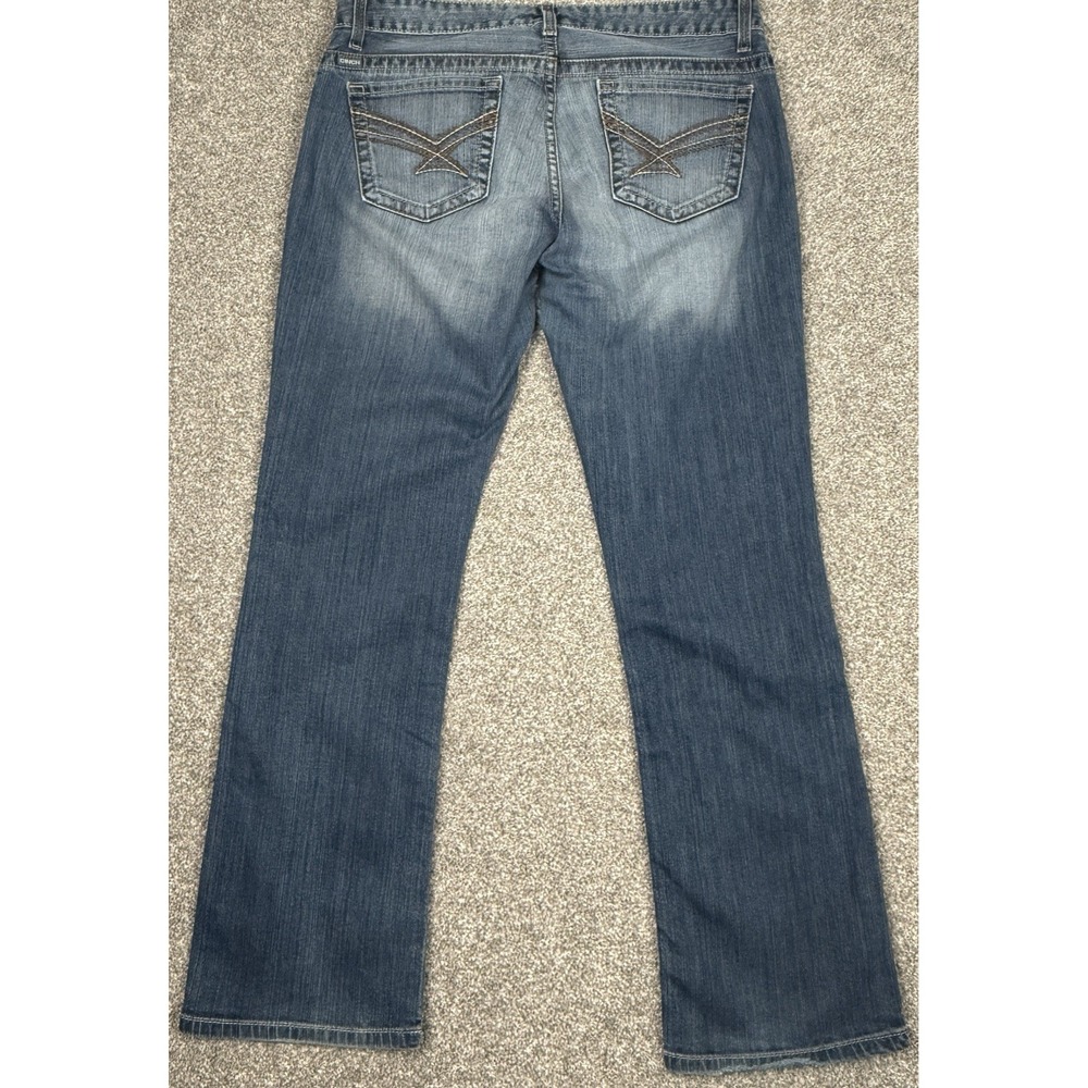 Cinch ADA Jeans Women 34 Blue Relaxed Fit Western Stretch Denim - Picture 3 of 14